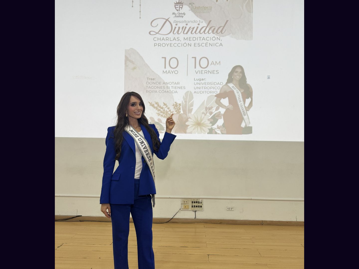 Miss Divinity Academy - Estefany Ariza Miss Casanare - Devine Unitropico